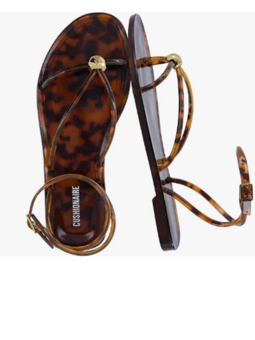Jelly Sandals for Women, Casual Lightweight Womens Strappy Sandals with Adjustab